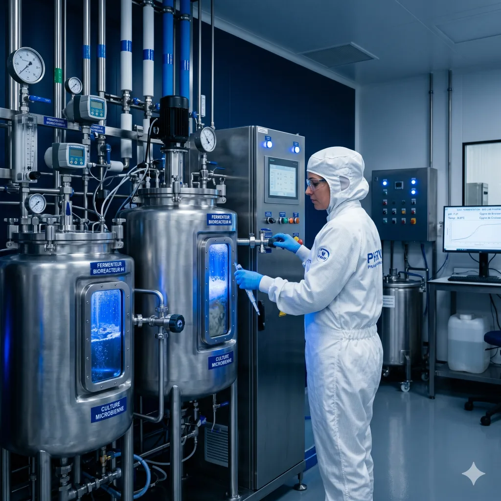 Lallemand bioreactor — French microbial technology partner