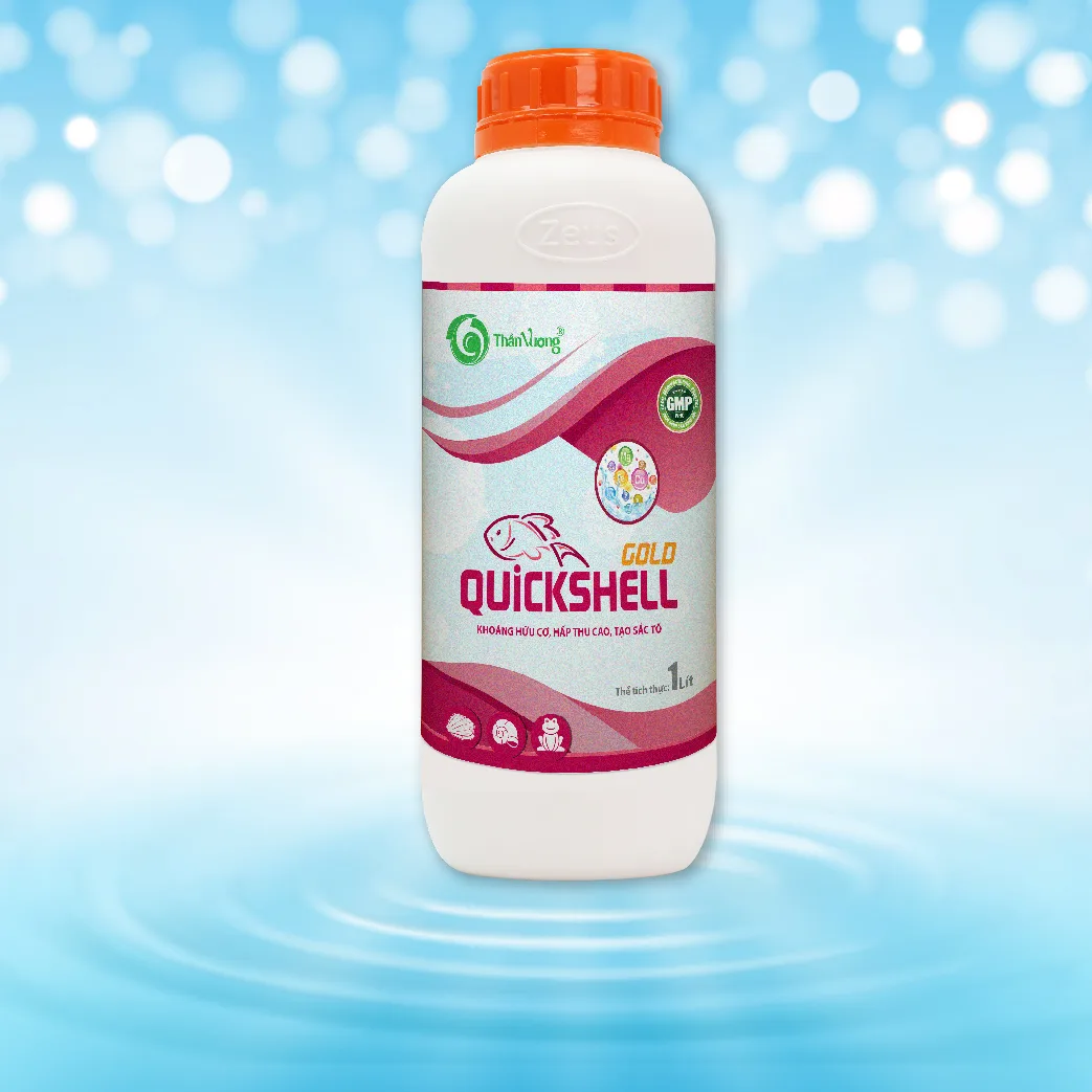 Chai QUICKSHELL GOLD 1 lít bản cá