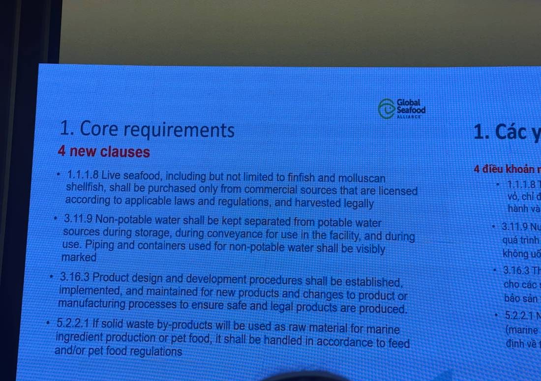 Slide 4 điều khoản cốt lõi mới của SPS 6.0